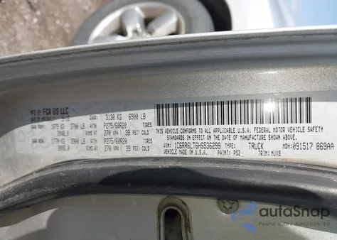 2017 Ram 1500 Lone Star 4X2 5'7 Box from USA, damaged, VIN 1C6RR6LT6HS536299